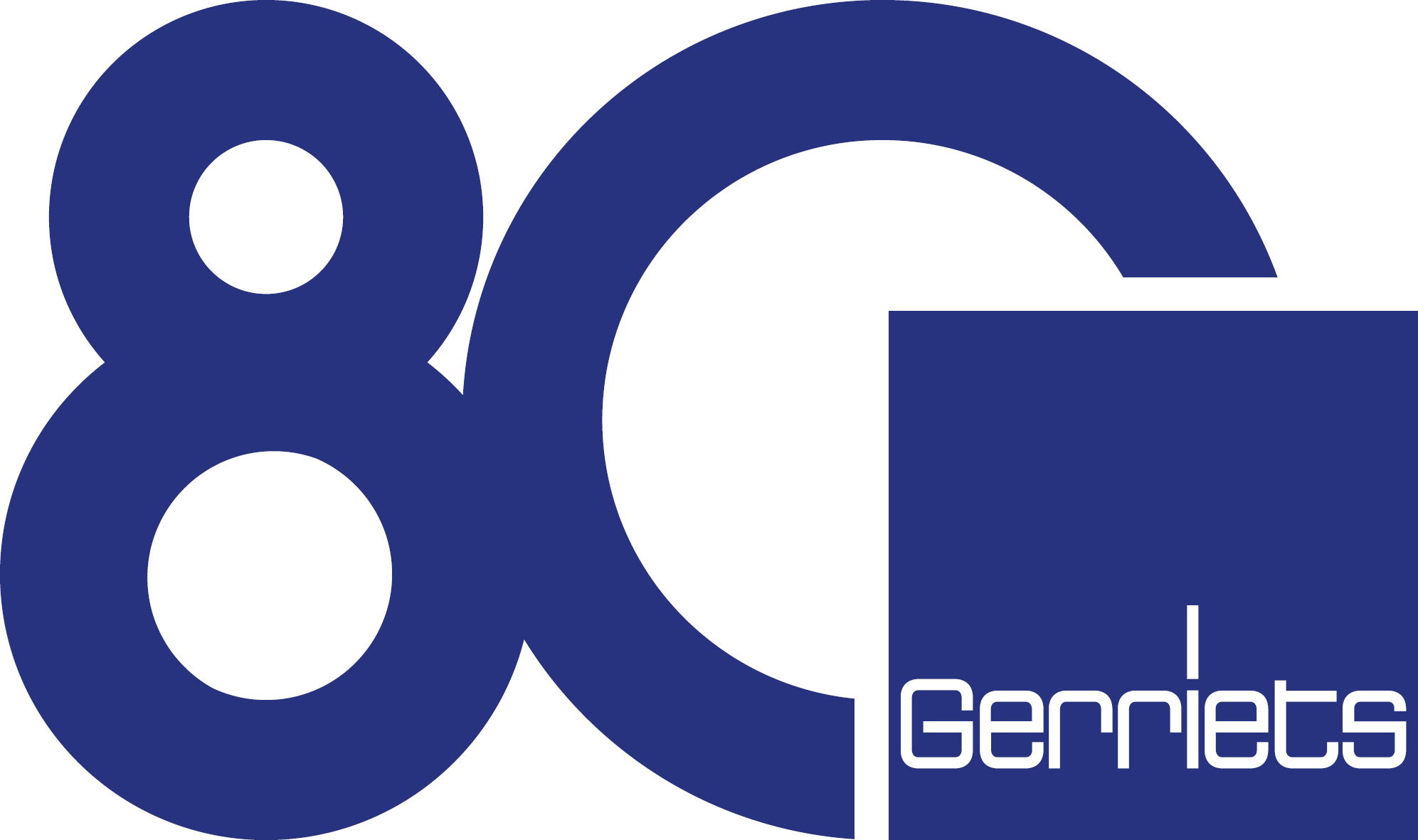 Gerriets Unternehmens-Logo zum 80. Jubiläum